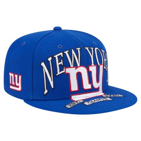 Men's New Era Royal New York Giants  Oversized 59FIFTY Fitted Hat