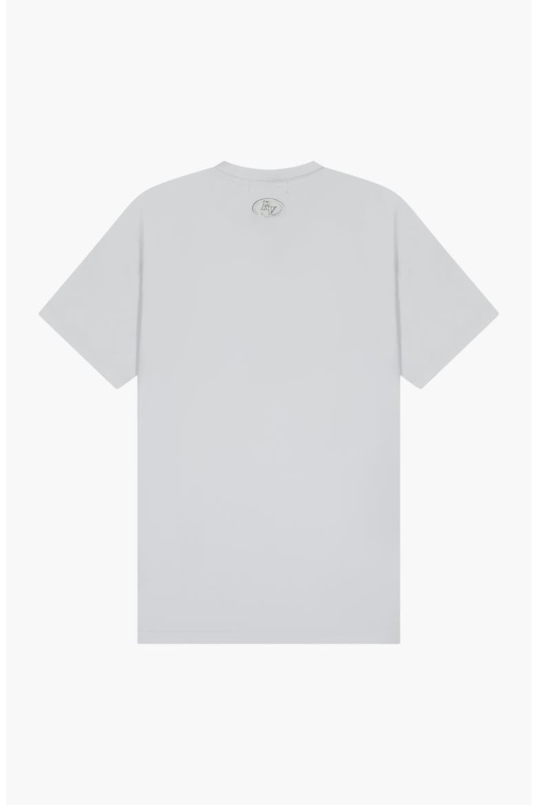 RV Front Circle Slim fit Tee, Alternate, color, White