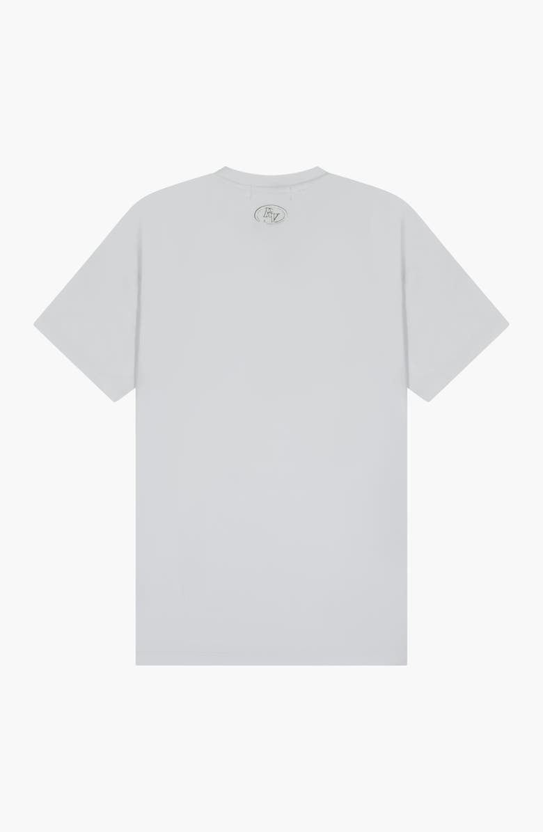 Roberto Vino RV Front Circle Slim fit Tee, Alternate, color, White