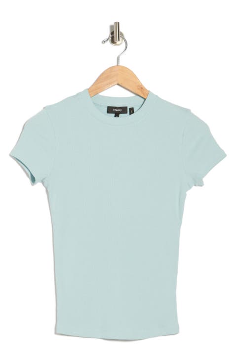 Stretch Rib Tiny Tee