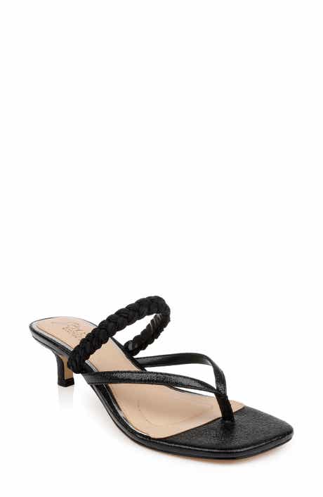 Jewel Badgley Mischka Nadya Kitten Heel Flip Flop