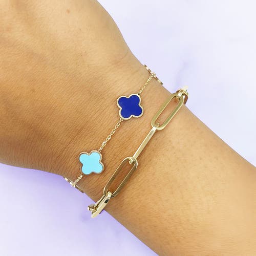 The Lovery Fine Jewelry Extra Large Paperclip Bracelet In Gold