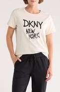 DKNY Graffiti Logo Graphic T-Shirt