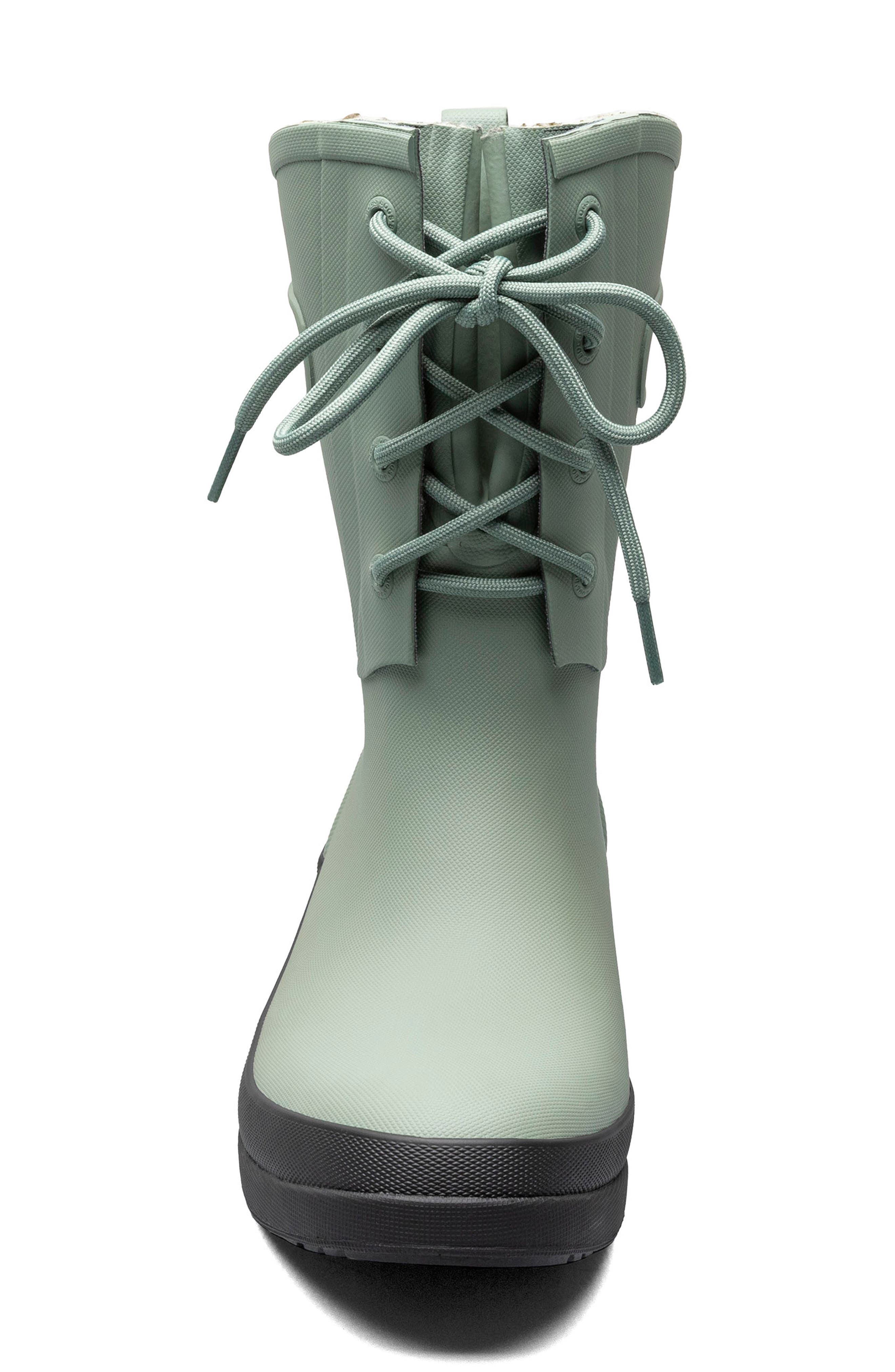 Bogs Amanda Plush Waterproof Rain Boot, Alternate, color, 