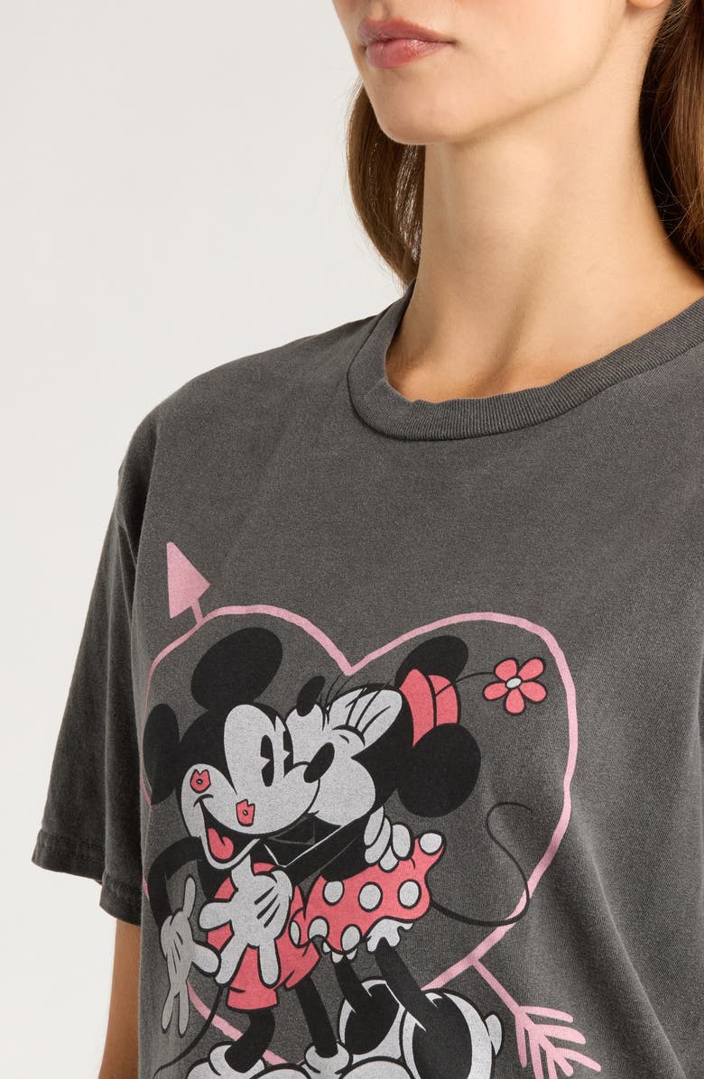 Junk Food Hearts & Kisses Cotton Graphic T-Shirt, Alternate, color, 