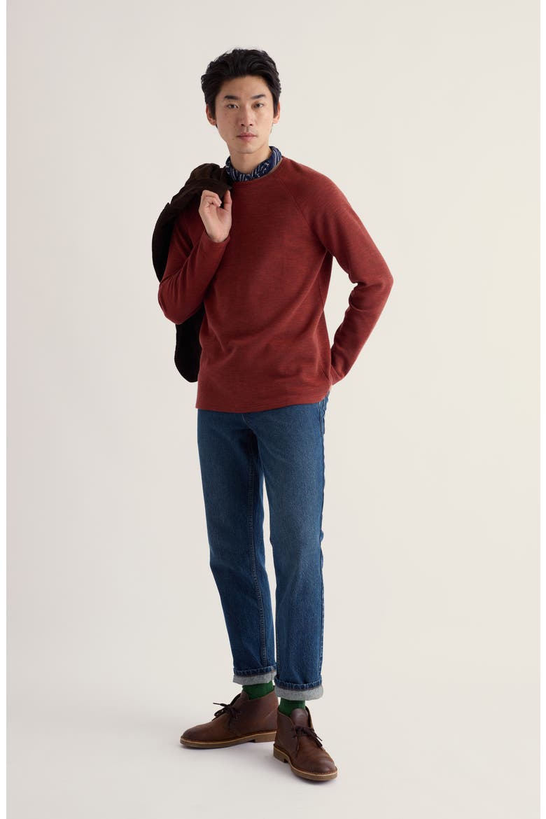 Kerrier Long Sleeve T-Shirt, Alternate, color, OCEANGOING DARK CINNAMON