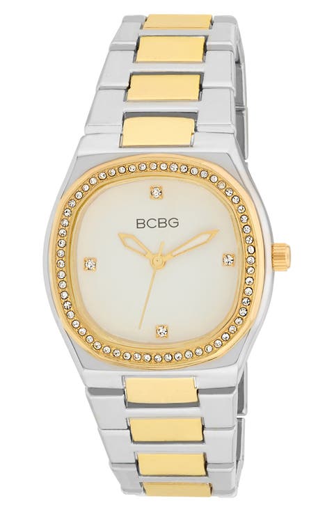 Cabinet Crystal Bracelet Strap Watch, 33mm