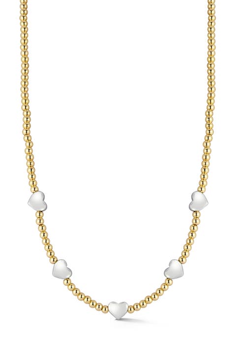 Heart Station Necklace