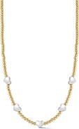 CHLOE AND MADISON Heart Station Necklace