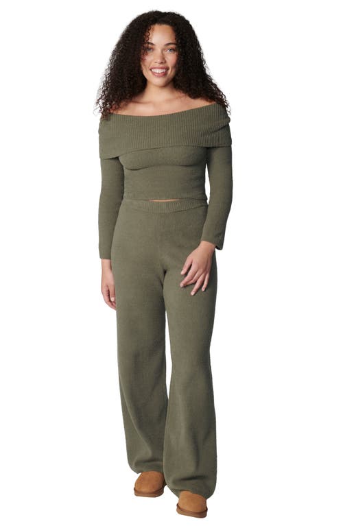 Florence By Mills Lounge Wide Leg Sweater Pant