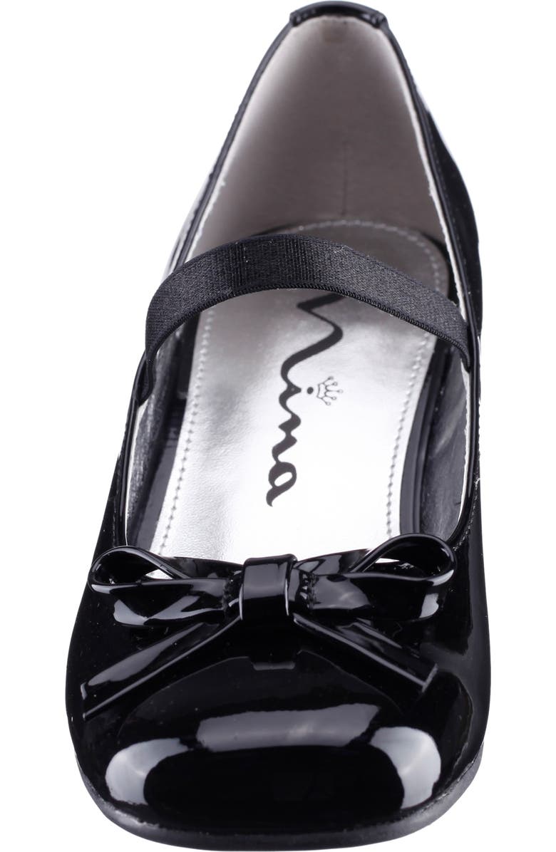 Nina Kids' Bryonna Mary Jane Pump, Alternate, color, Black Patent