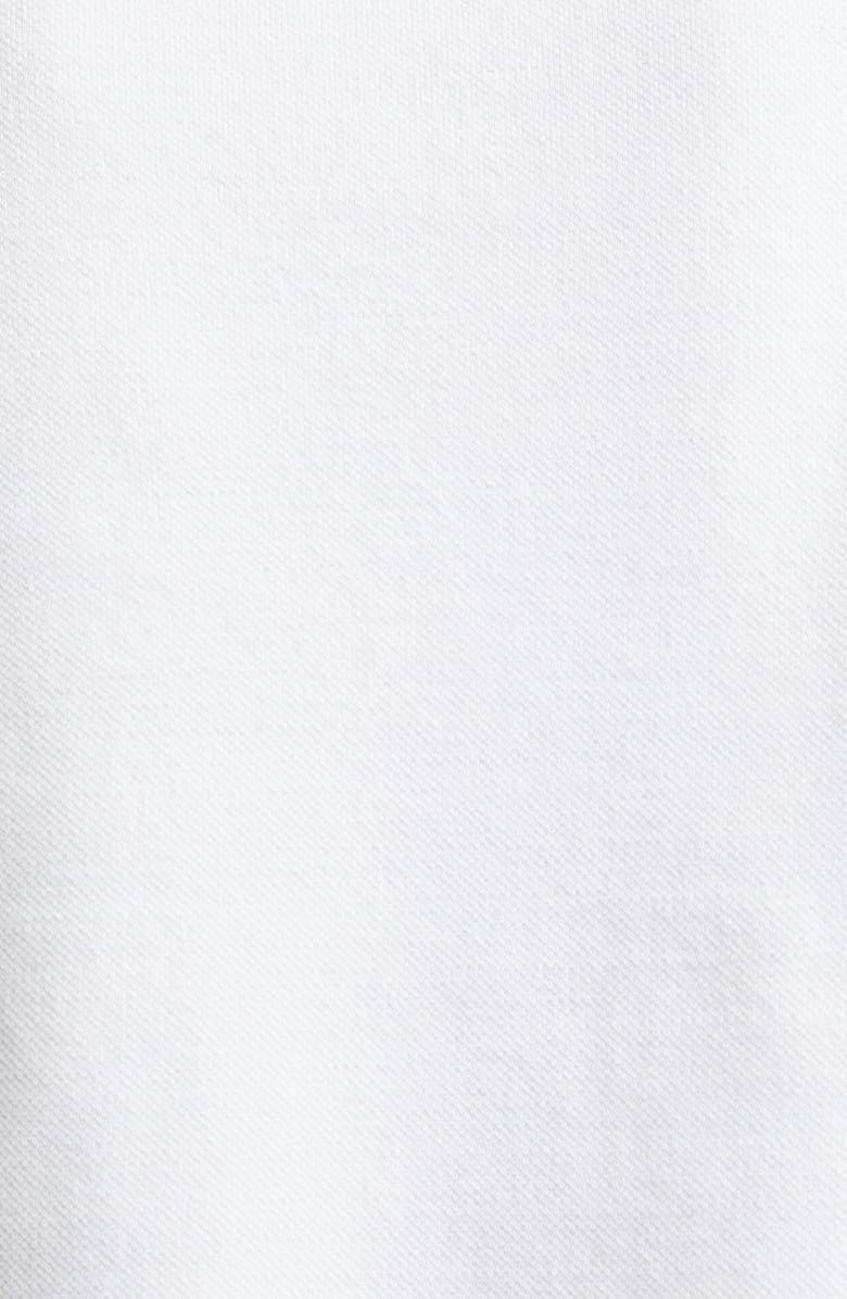 Thom Browne Notched Stretch Cotton T-Shirt, Alternate, color, 