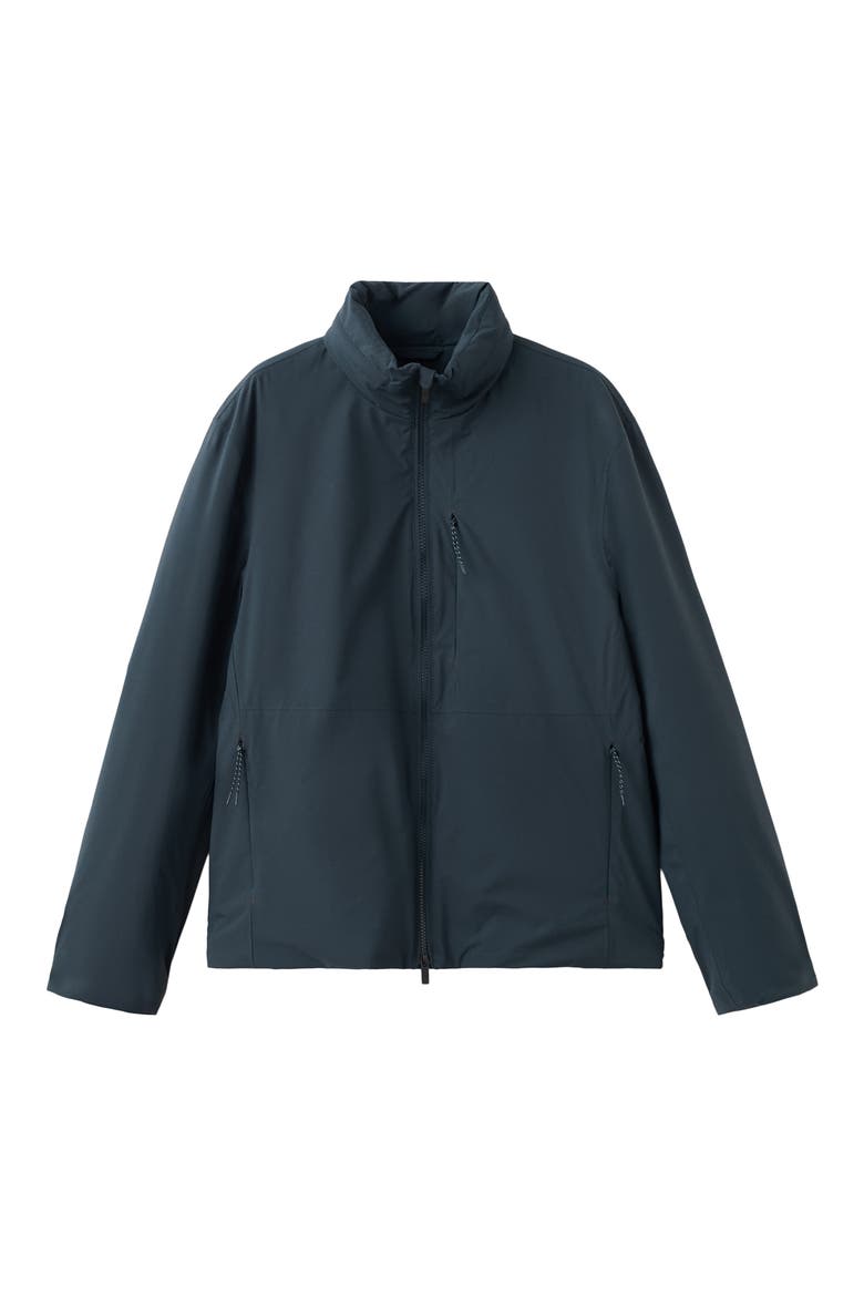 Packable Water Repellent Jacket, Alternate, color, NAVY