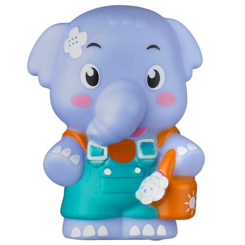 Timber Tots Elephant Family 4 Mini Figures, Jungle Playset, Kidstoddlers In Multi