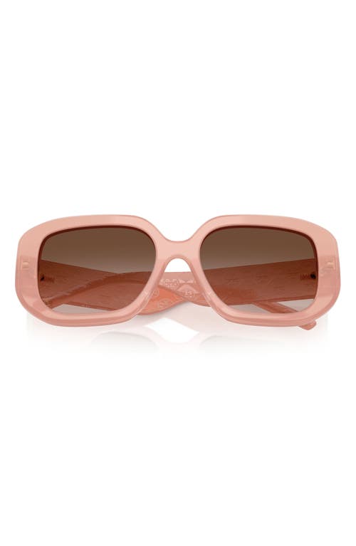 Tory Burch 54mm Irregular Sunglasses