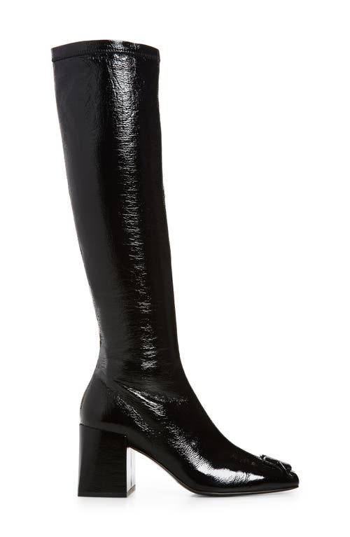 Courrèges Re-edition Vinyl Boot In Black