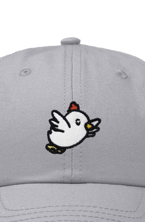 DALIX DALIX CHICKEN EMBROIDERED COTTON CAP