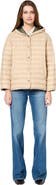 GERARD DAREL Serena Quilted Hooded Reversible Jacket