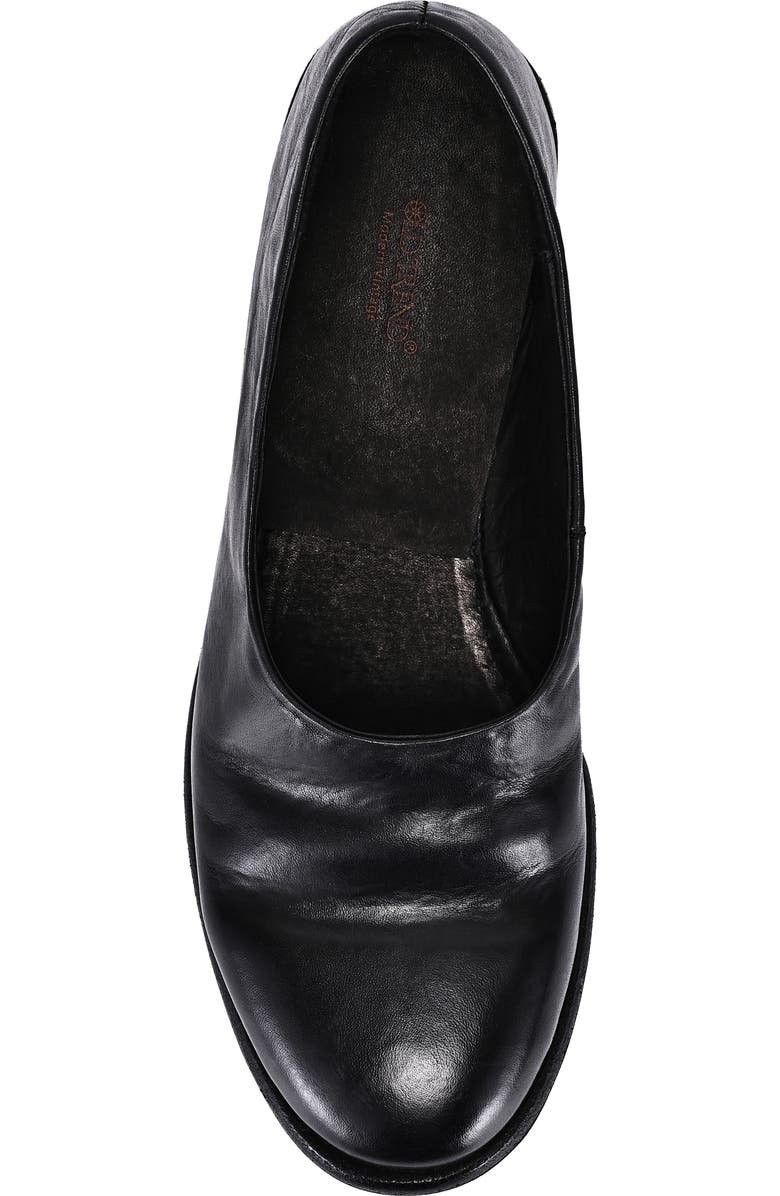 OLD TREND Heritage Genuine Leather Minimal Soft Mary Jane Flat, Alternate, color, Black