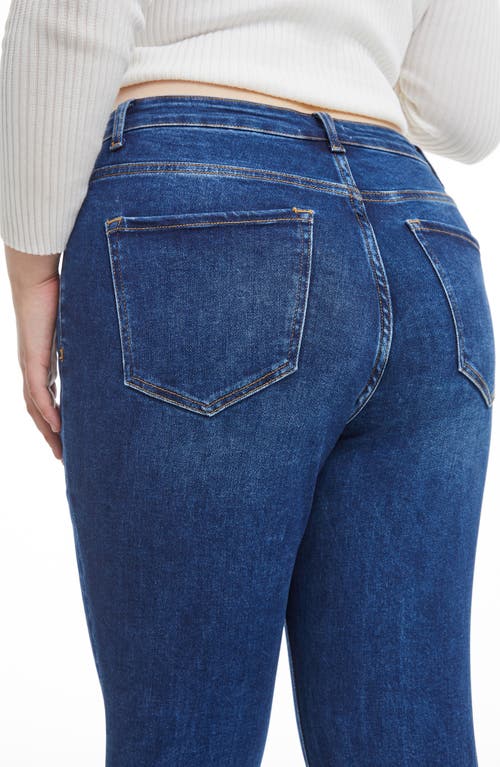 Bayeas High Waist Bootcut Jeans In Deepsea