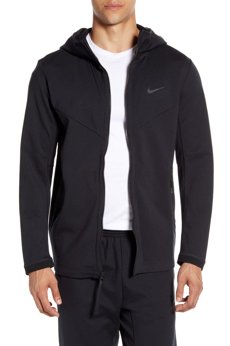 NSW Tech Pack HD Knit Jacket, Main, color, BLACK/ BLACK