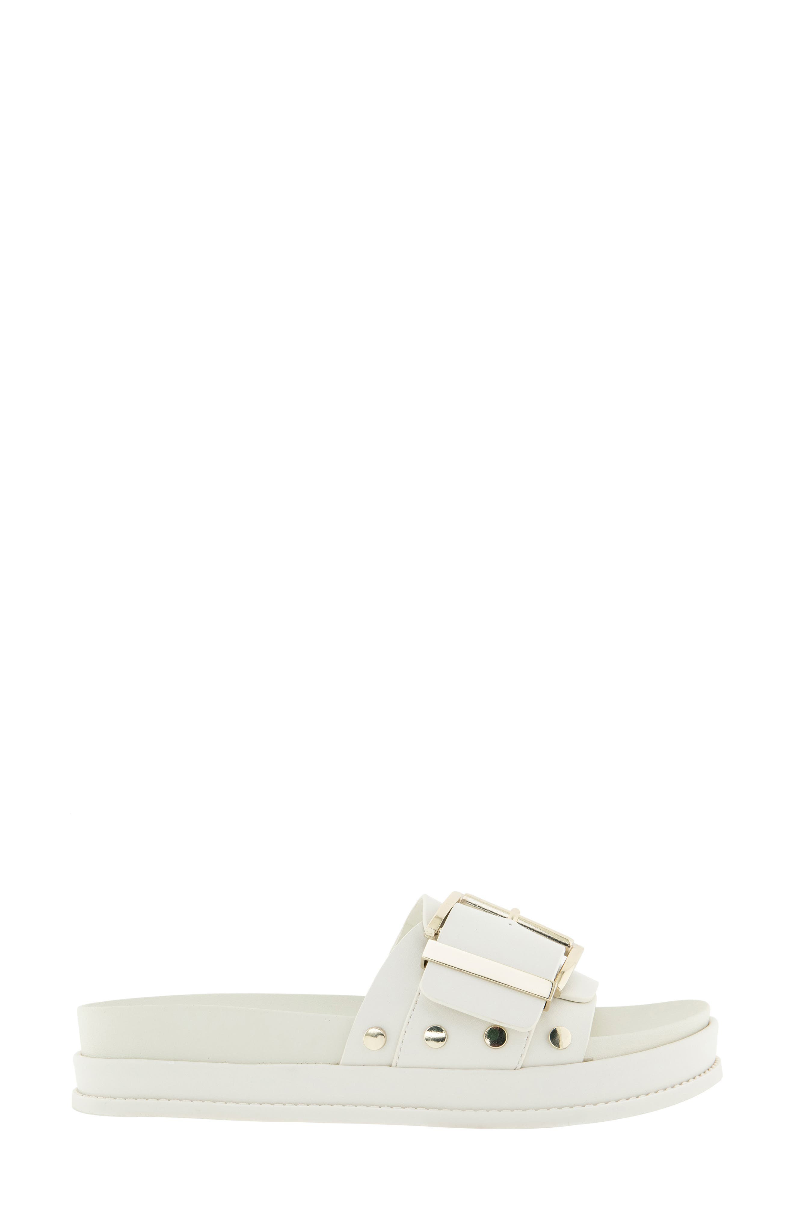 Bonas Buckle Slide Sandal, Alternate, color, TOFU