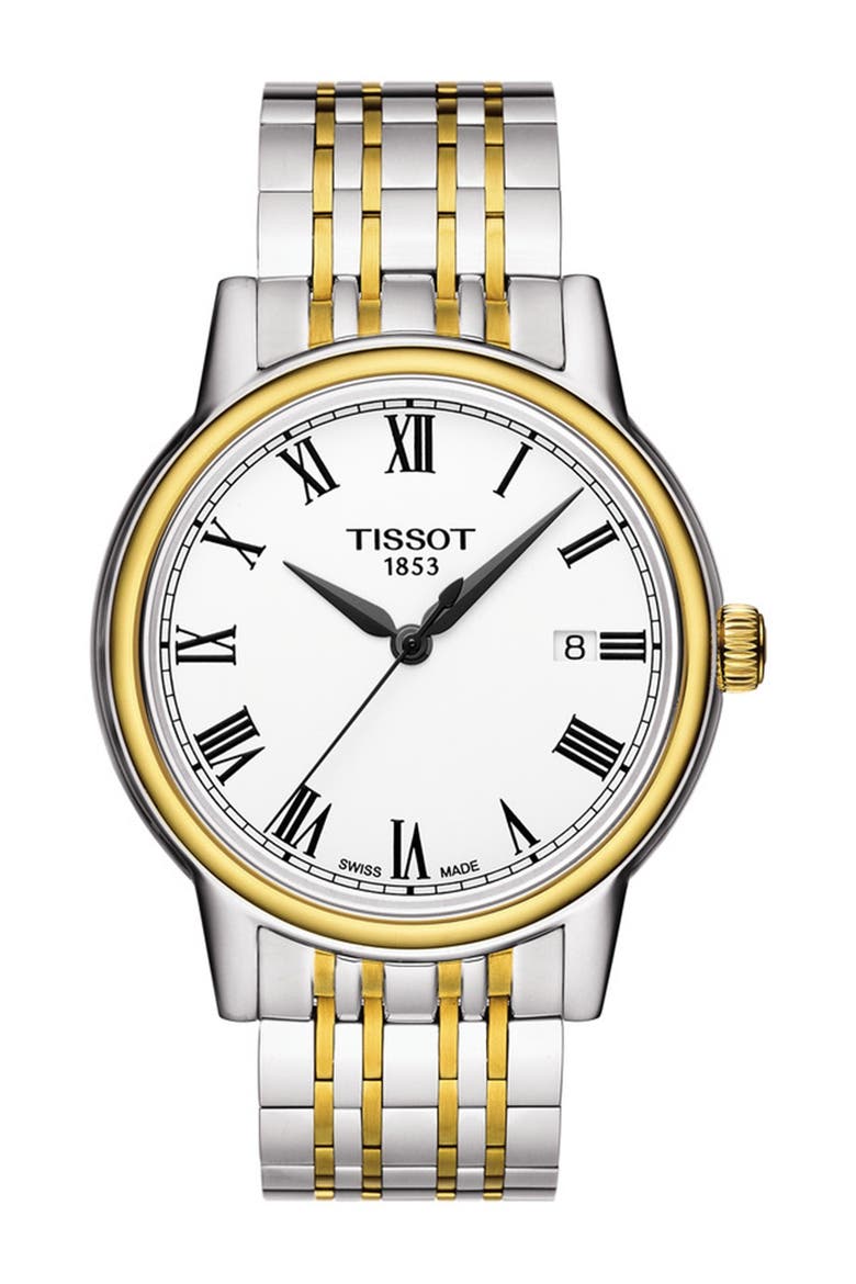 Men's Tissot Carson Watch, 40mm, Main, color, NO COLOR