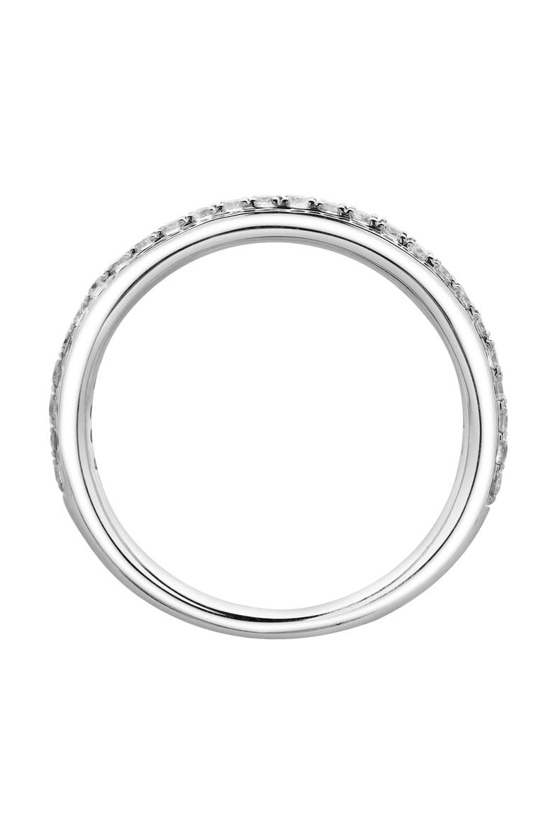 Solas 14K Gold Round Diamond Studded Eternity Ring - 0.31cts, Alternate, color, 14K White Gold