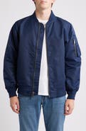 Schott NYC MA-1 Satin Flight Jacket