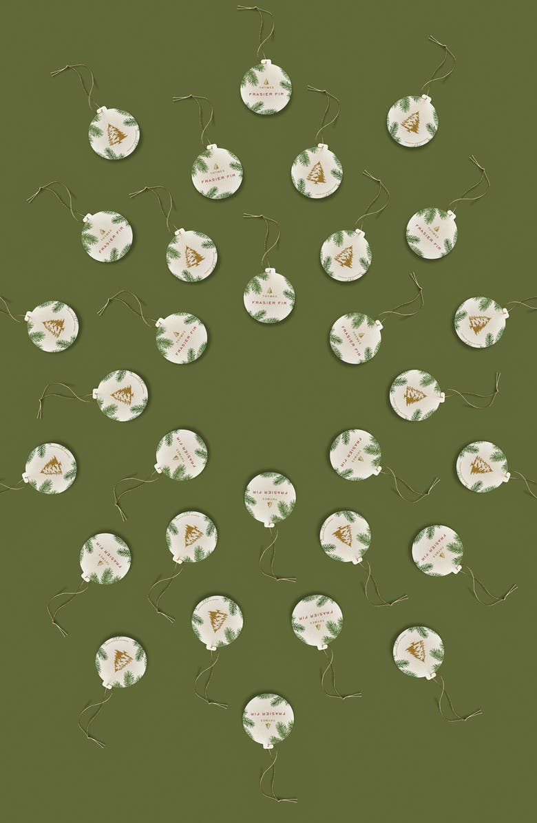 Thymes Frasier Fir Decorative Sachet, Alternate, color, Beige