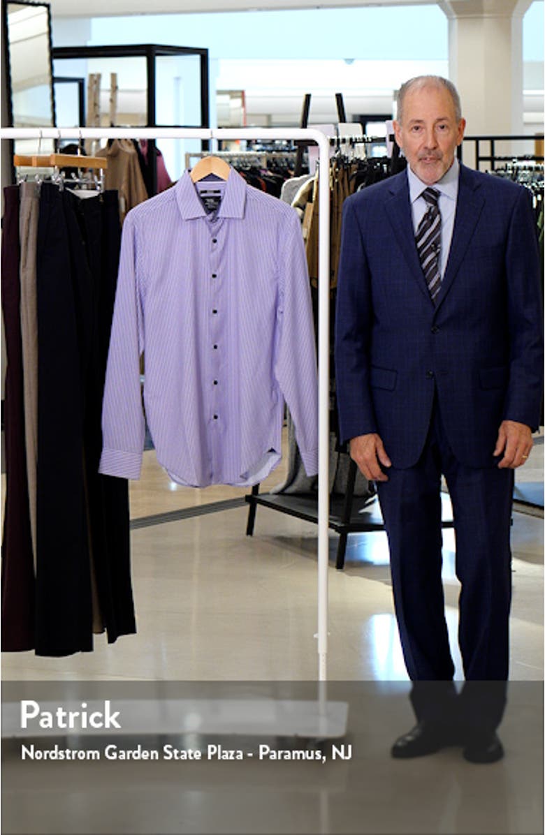 Zigzag Stripe Performance Dress Shirt, sales video thumbnail