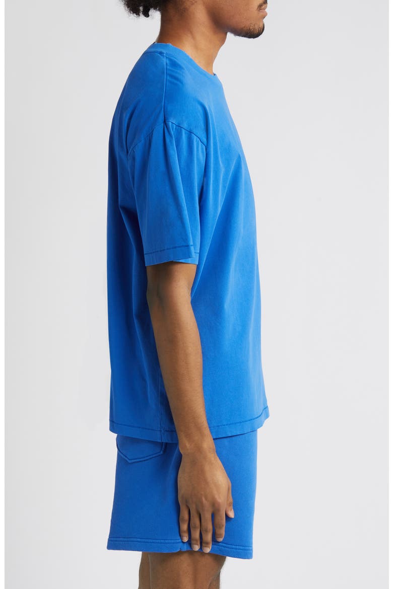 Core Oversize Organic Cotton Jersey T-Shirt, Alternate, color, VINTAGE COBALT