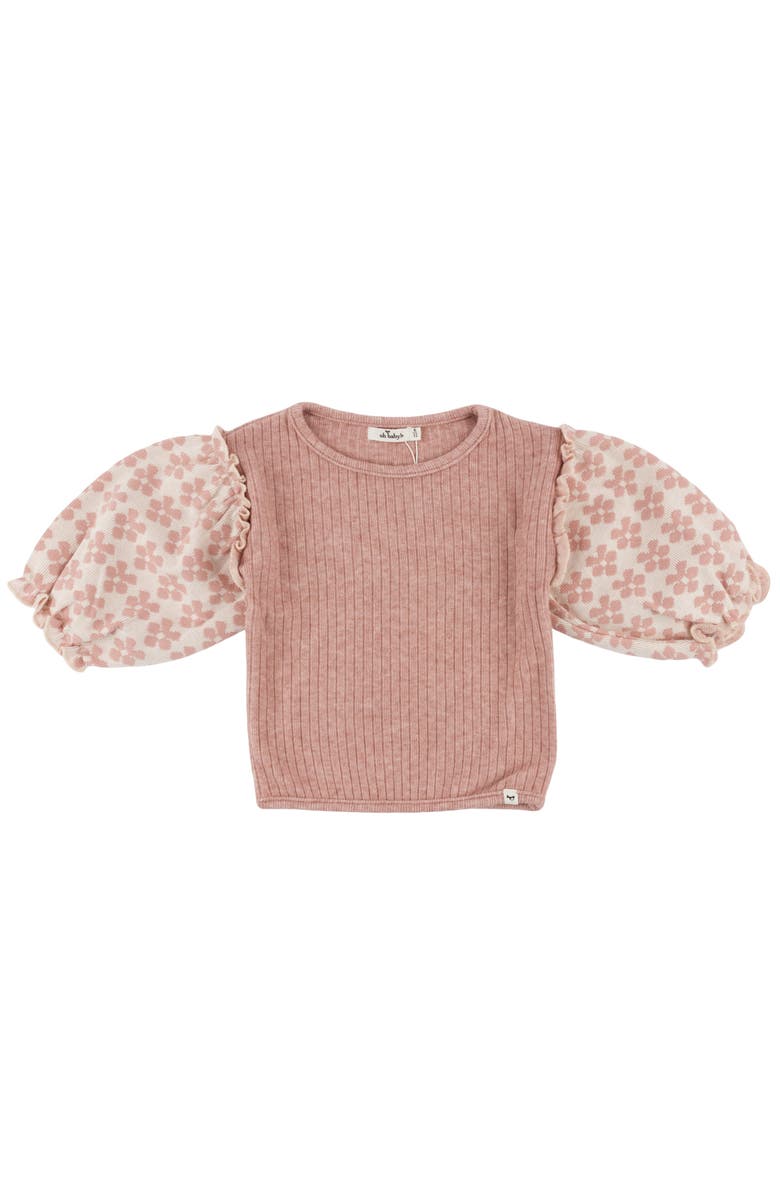 Oh baby! Brand Mod Nellie Blouse-Toddler, Little Kid, Main, color, Blush