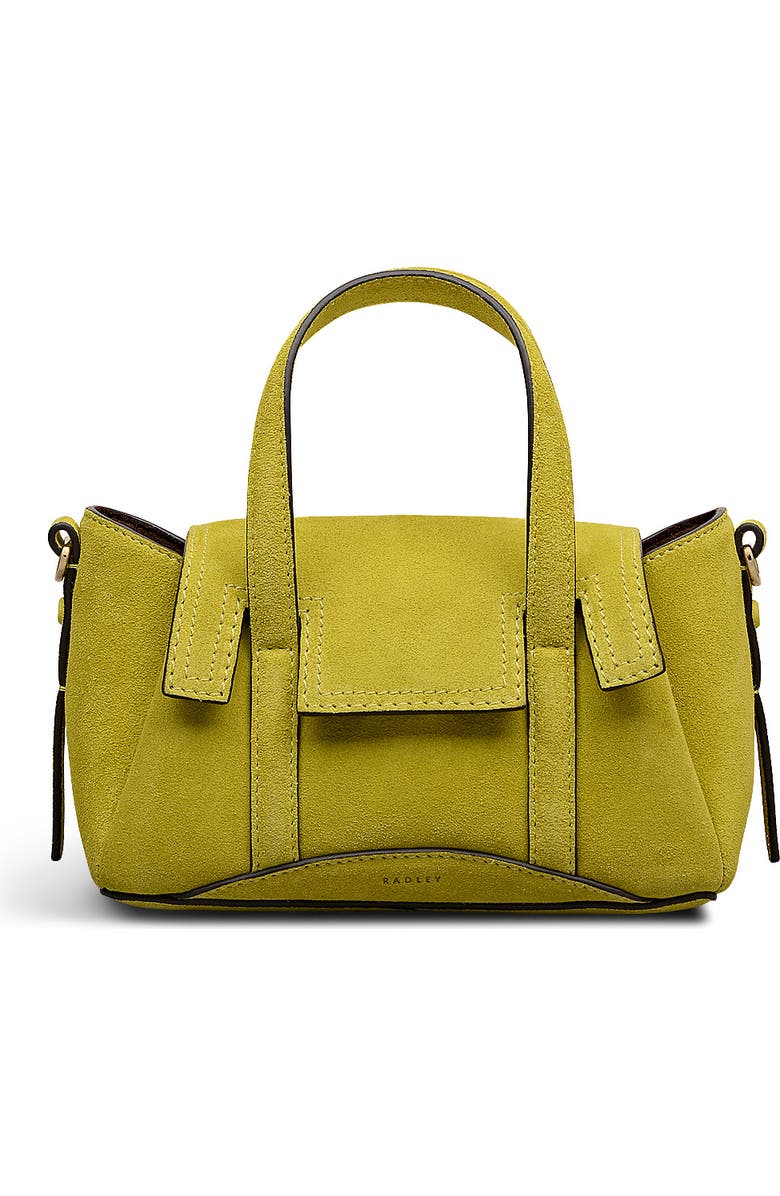 Radley The Chancery - Suede Small Flapover Satchel Bag, Alternate, color,