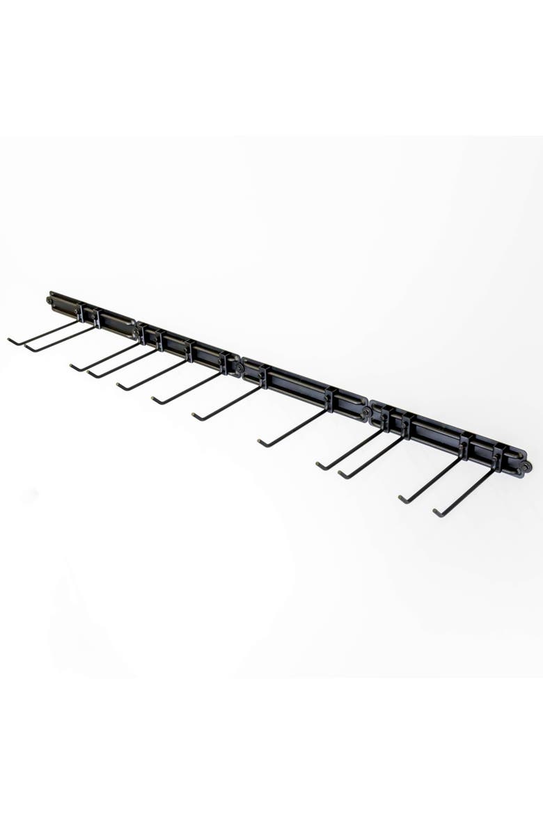 64" Modular Multi-Use Adjustable Garage Organizer -Holds 600 lbs, Alternate, color, Black