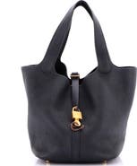 Pre-Owned Hermes Picotin Lock Bag Clemence MM