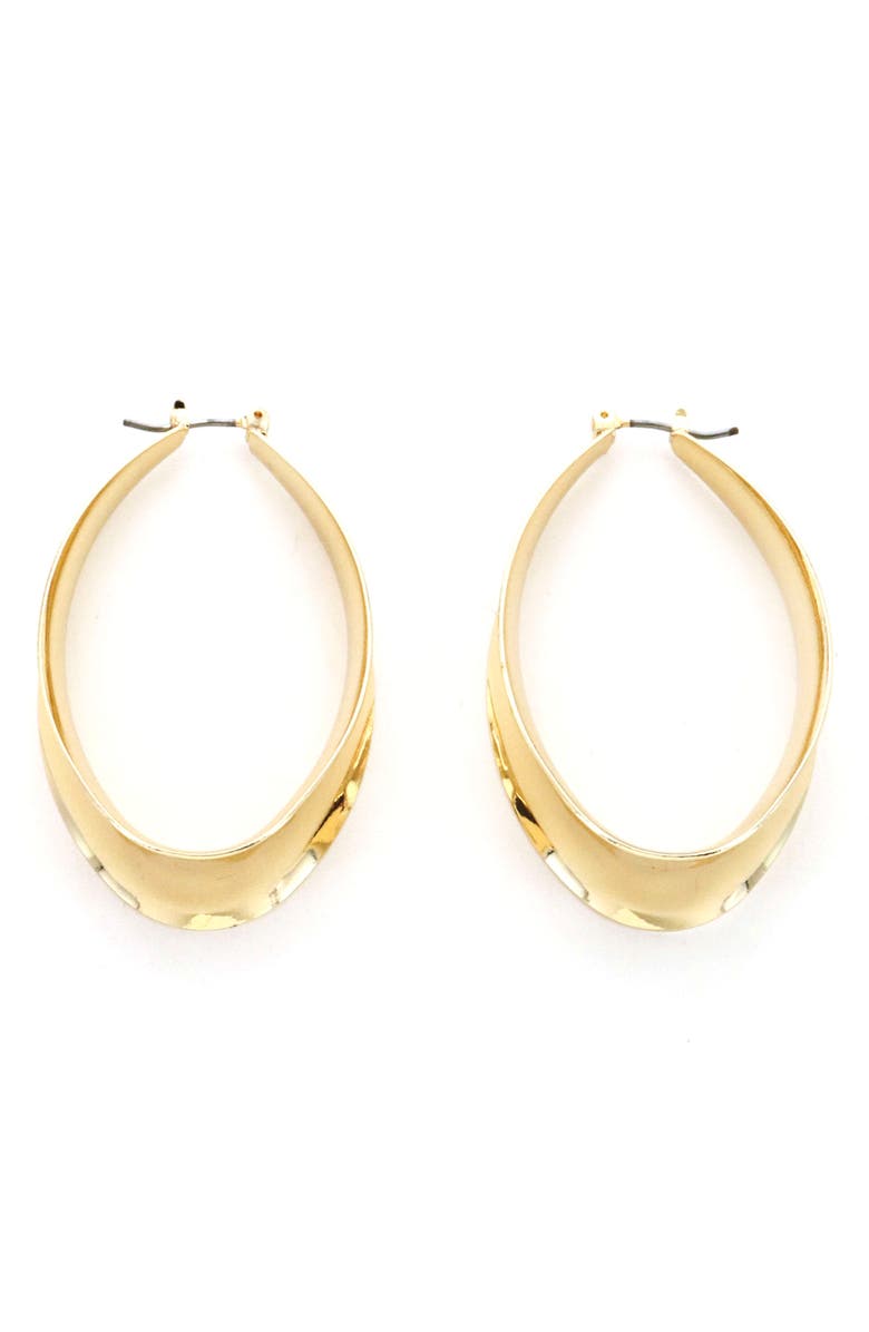 Panacea Oval Hoop Earrings, Main, color,