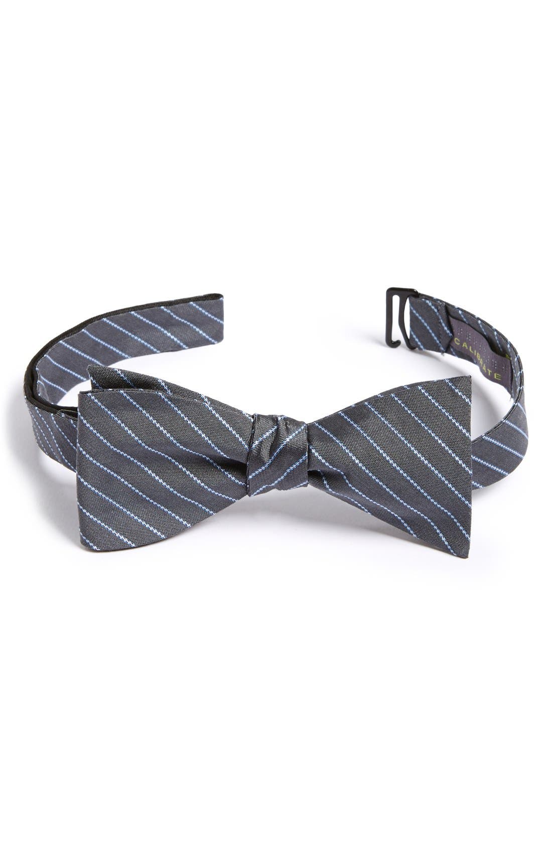 Calibrate 'Isabela' Stripe Silk Blend Bow Tie (Men) | Nordstrom