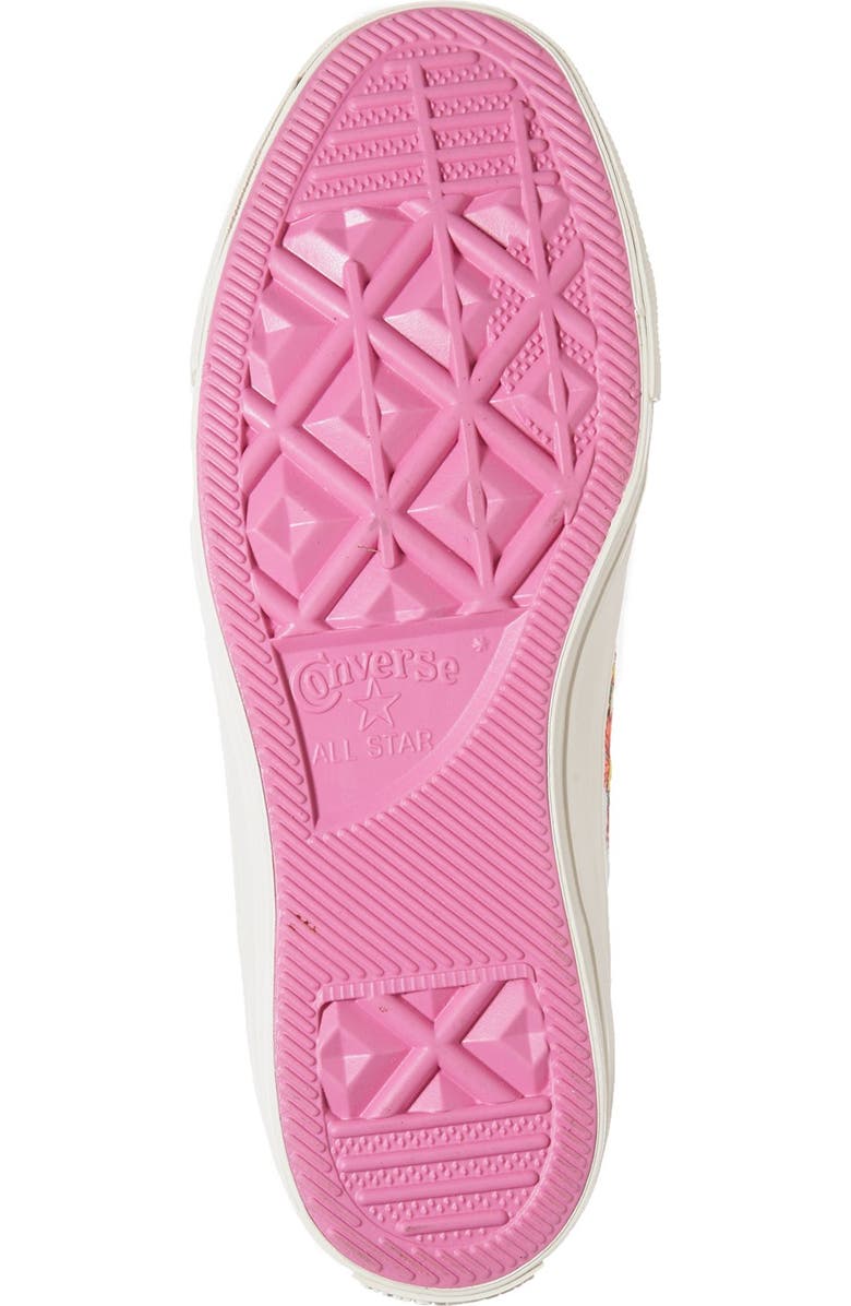 Converse Chuck Taylor<sup>®</sup> All Star<sup>®</sup> 'Patbo' Floral High Top Sneaker, Alternate, color,