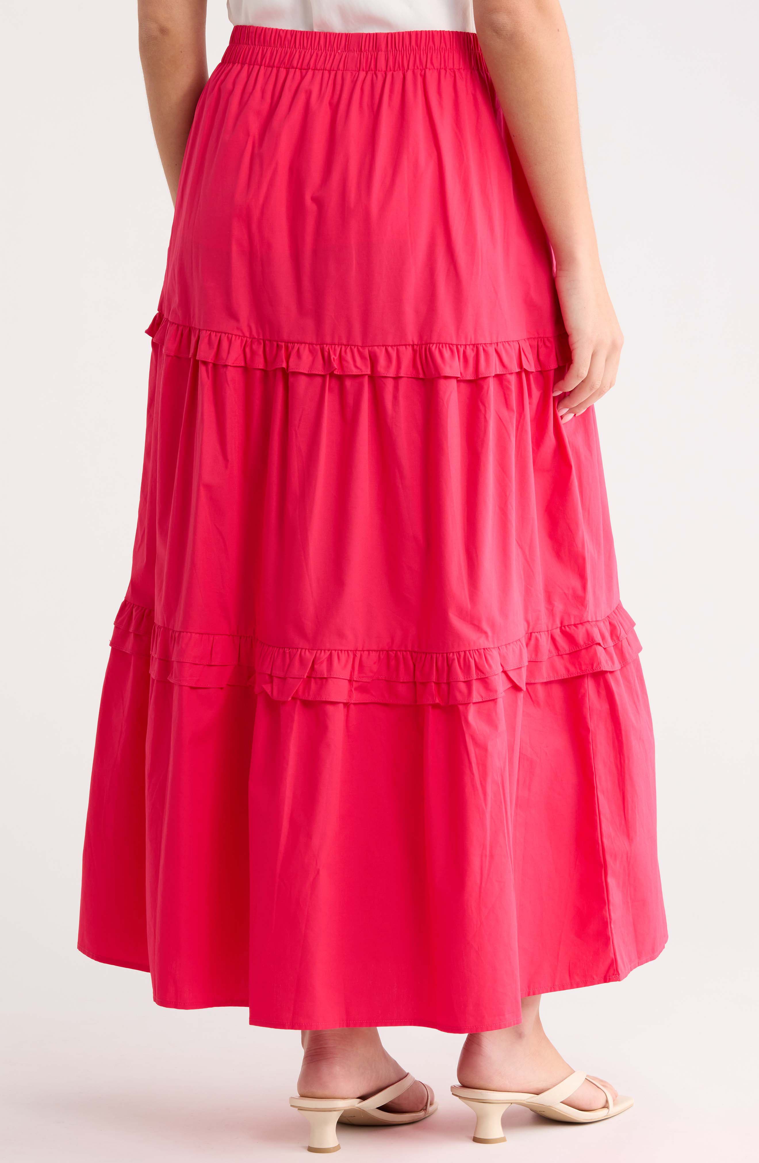 Isabel Ruffle Maxi Skirt - image 4