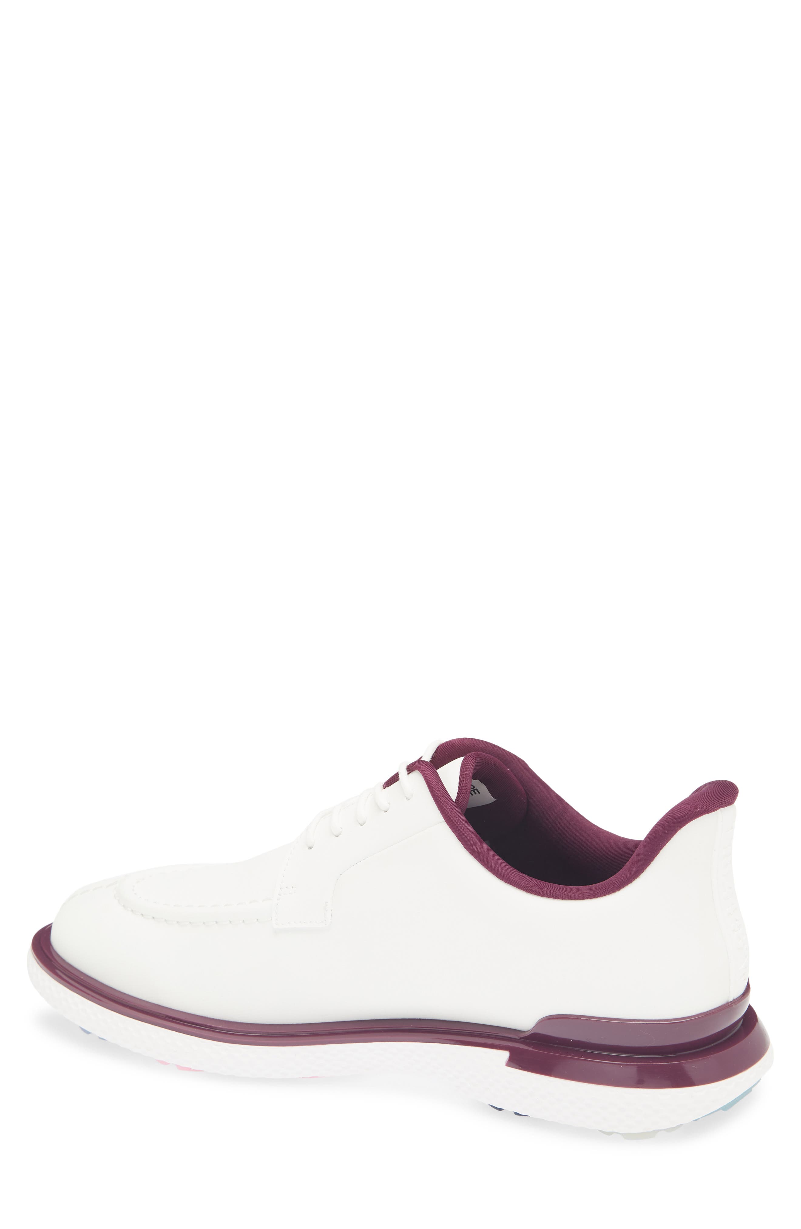 Gallivant2r Split Toe Golf Shoe, Alternate, color, SNOW / DARK PLUM