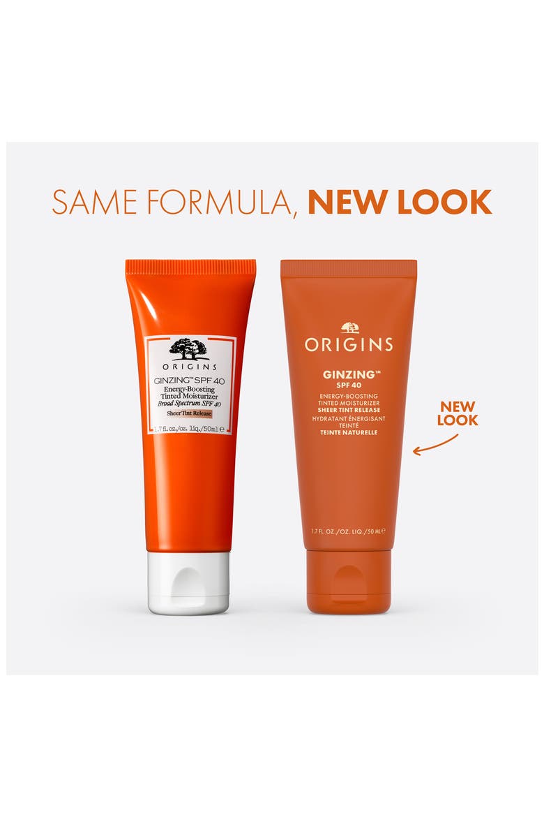 GinZing™ SPF 40 Energy-Boosting Tinted Moisturizer, Alternate, color, NO COLOR