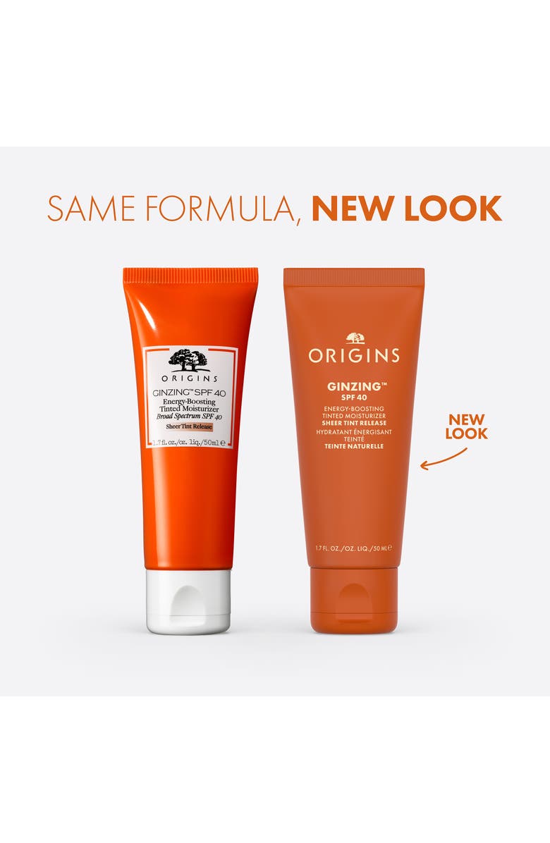 Origins GinZing<sup>™</sup> SPF 40 Energy-Boosting Tinted Moisturizer, Alternate, color,