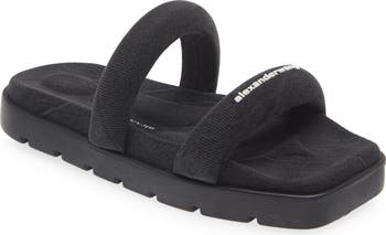 Alexander Wang Jay Denim Slide Sandal (Women) | Nordstrom