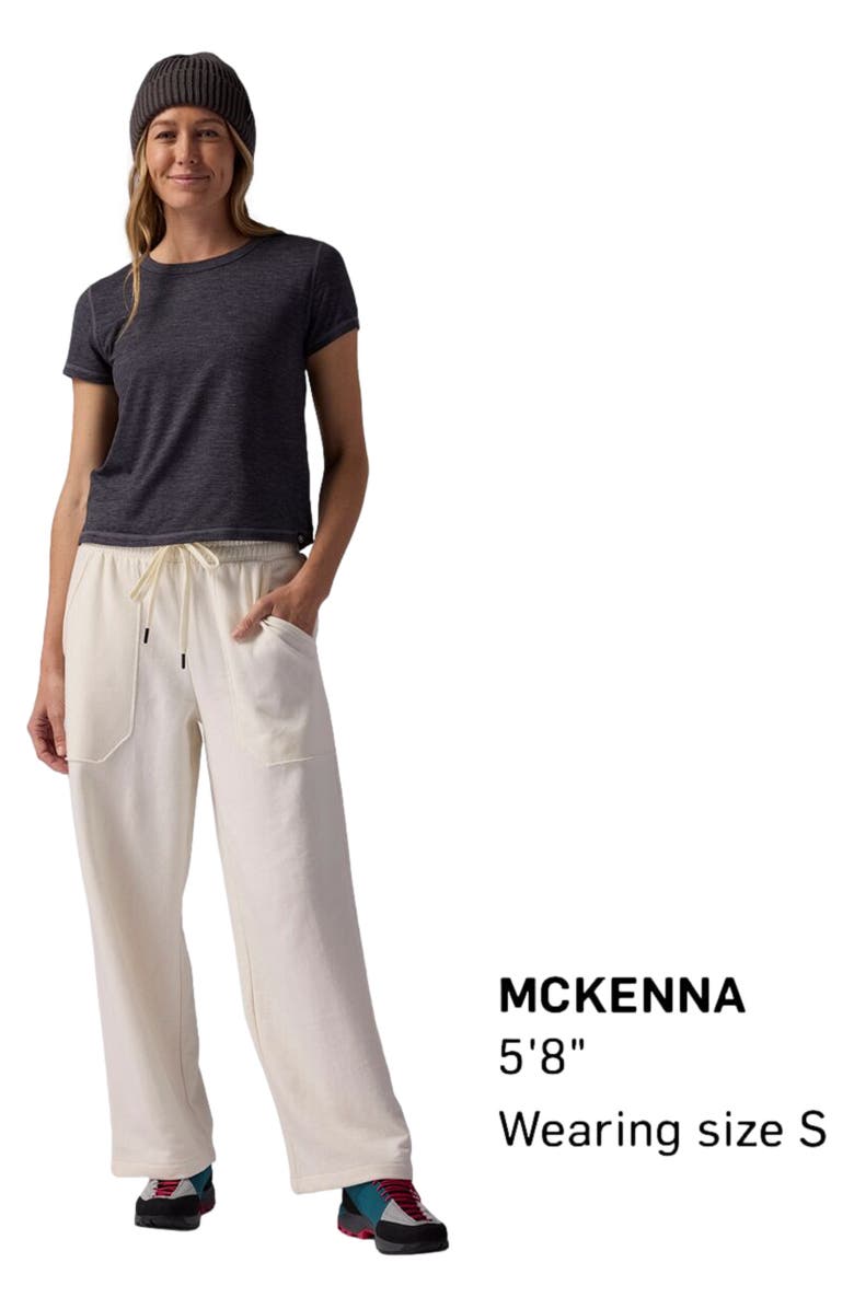 Backcountry Coyote Hollow French Terry Sweatpant - Women's, Alternate, color, Egret