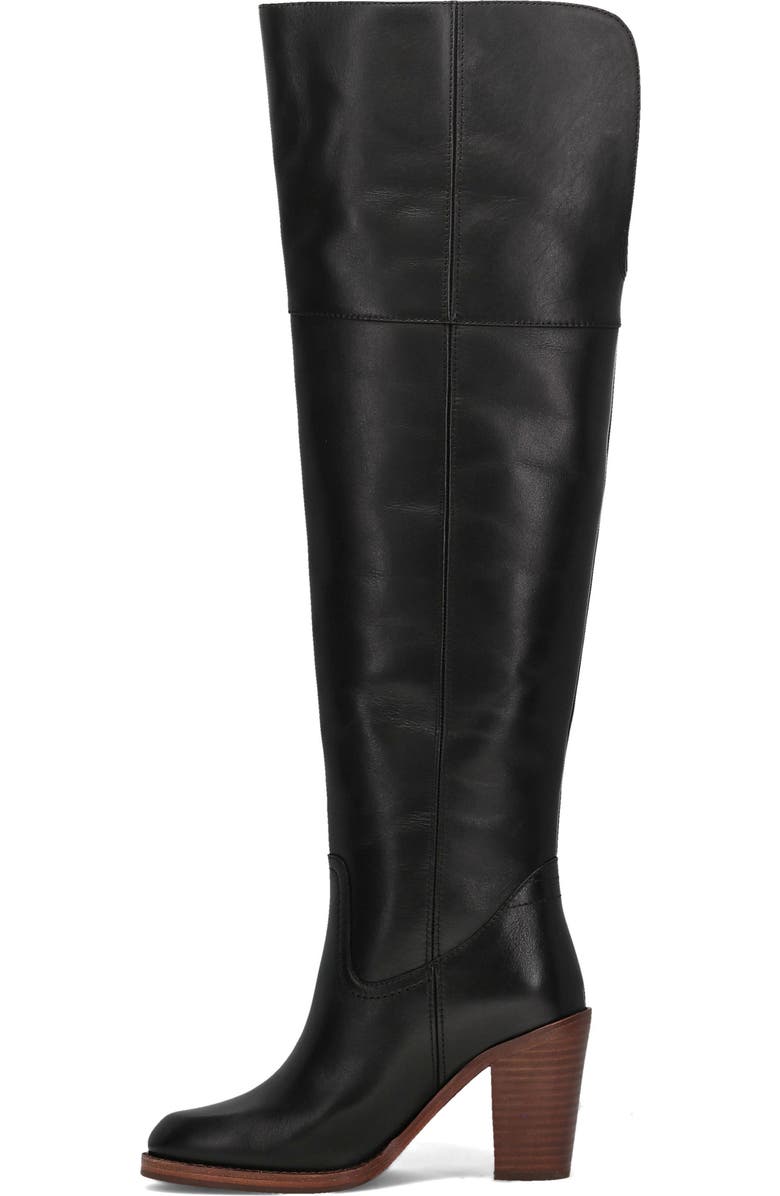Frye Corinne Over the Knee Boot, Alternate, color, Black