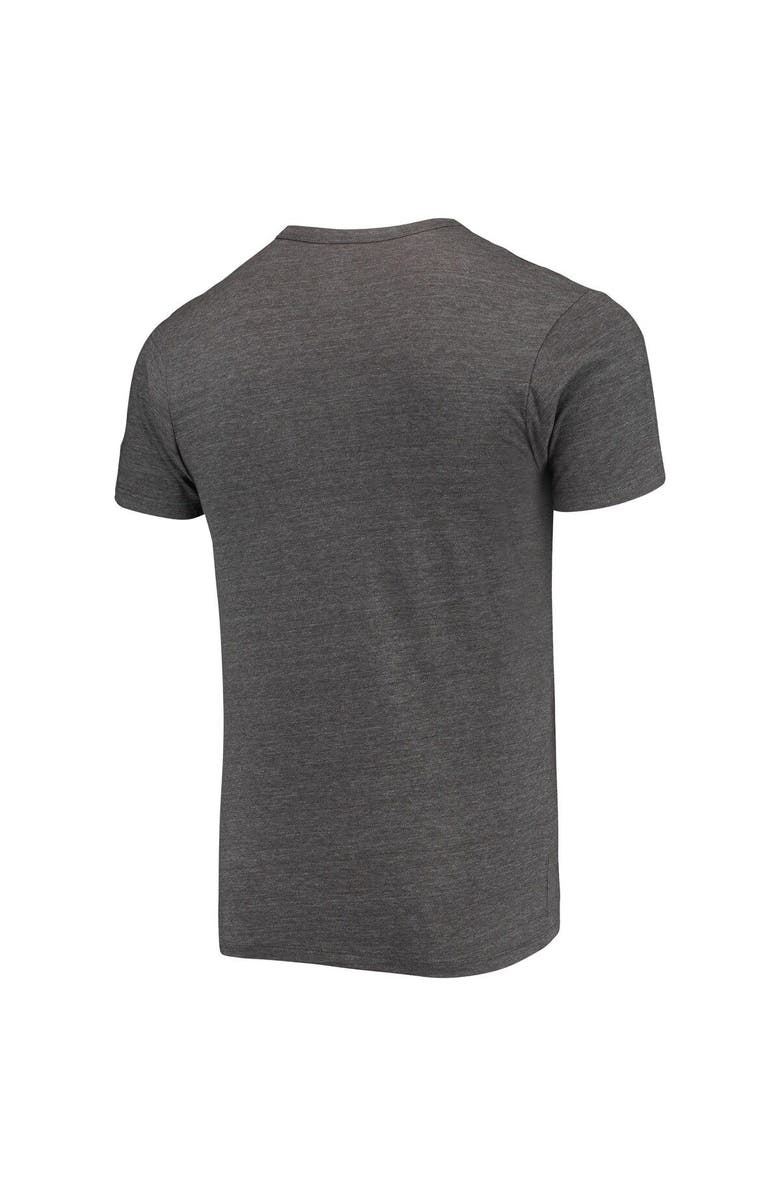 LEAGUE COLLEGIATE WEAR Men's League Collegiate Wear Heathered Charcoal Army Black Knights Volume Up Victory Falls Tri-Blend T-Shirt, Alternate, color, 