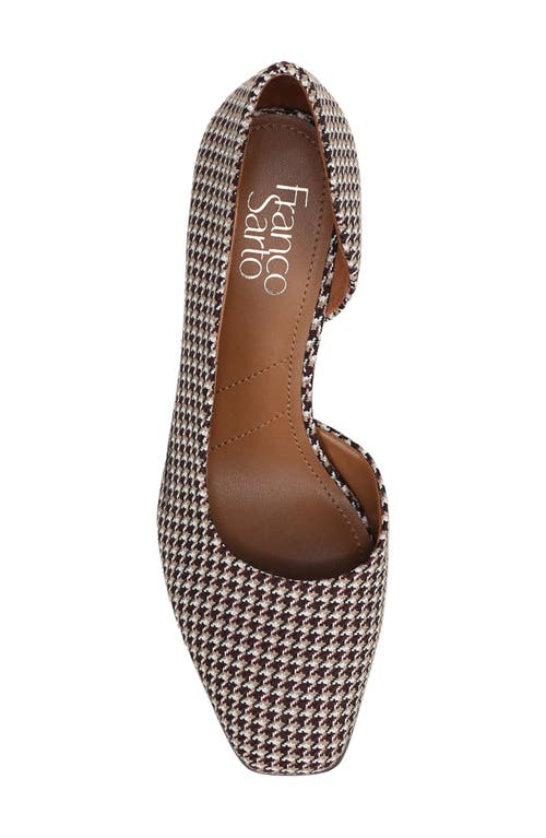 Franco Sarto Theosha Half D'orsay Pump In Brown