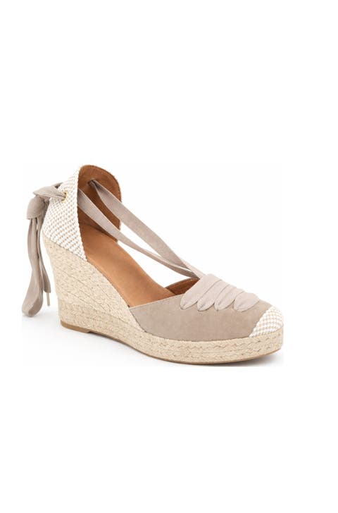Jimena High Laces Espadrille Sandal