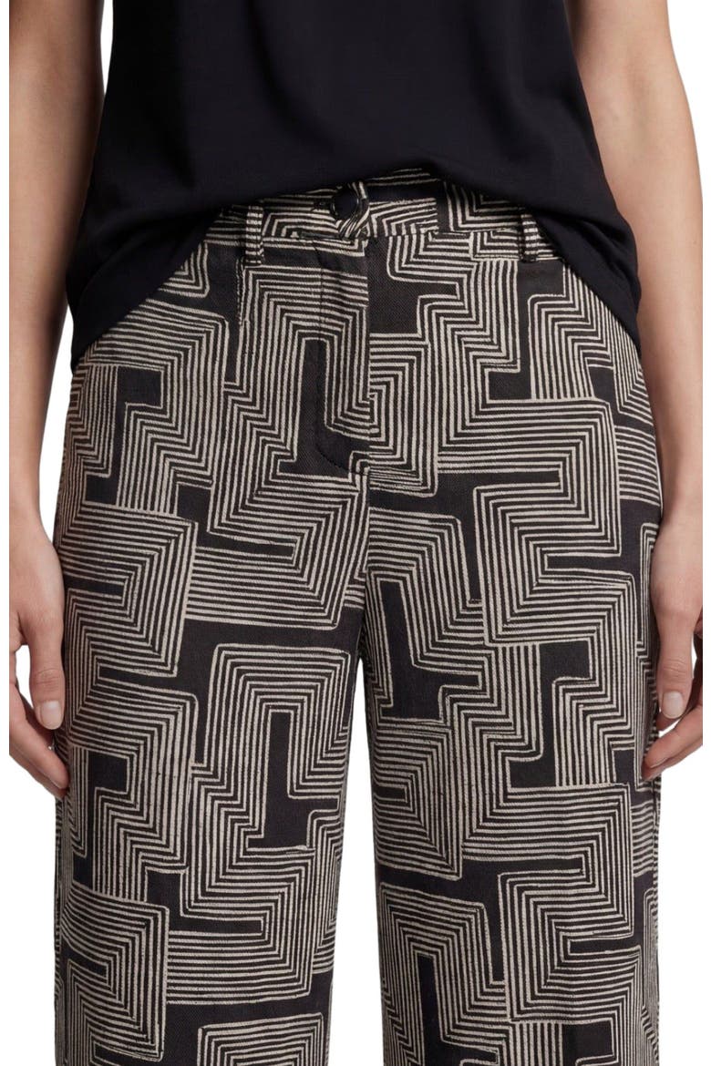 Inter Twine Womens Wide-leg Pant, Alternate, color, INTER TWINE BLACK